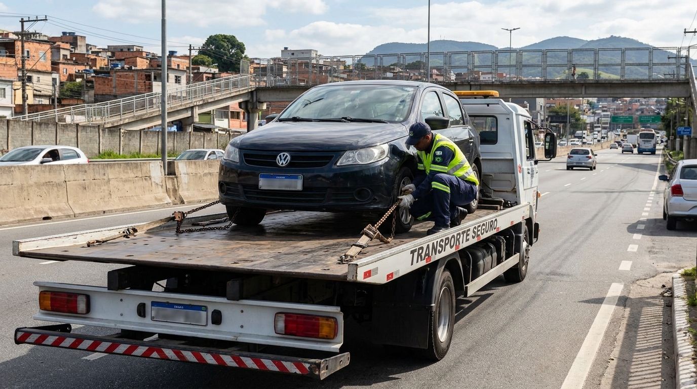 Logística para Veículos Parados em Serra‑ES
